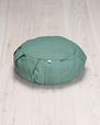 Meditationskudde Meditation cushion, round, Moss Green - Yogiraj