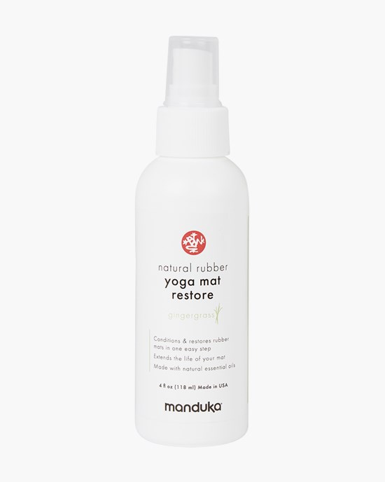 Natural Rubber Yoga Mat Restore 118ml. Gingergrass - Manduka