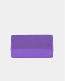Yoga block Light weight foam, Lilac Purple - Yogiraj