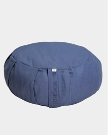 Meditationskudde Meditation cushion, round, Blueberry Blue - Yogiraj