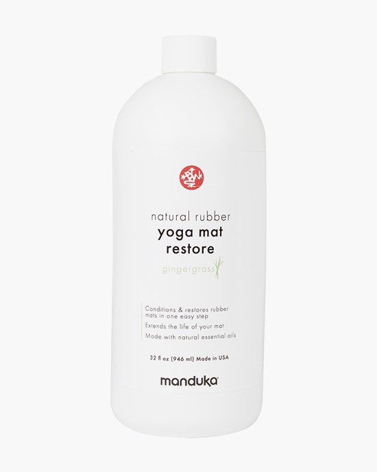 Natural Rubber Yoga Mat Restore 946 ml. Gingergrass - Manduka