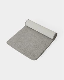 Yogamatta ull Premium wool mat, Silver Grey, 90 x 200 cm - Yogiraj