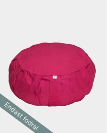 Ytterfodral Outer case meditation cushion, round, Raspberry Red - Yogiraj
