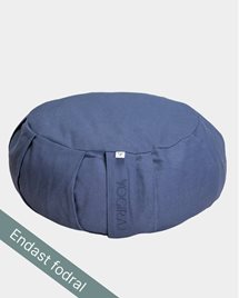 Ytterfodral Outer case meditation cushion, round, Blueberry Blue - Yogiraj