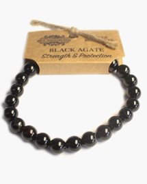 Armband Power Bracelet - Black Agate