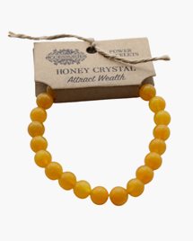 Armband Power Bracelet - Honey Crystal