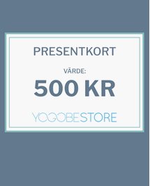 Presentkort Yogobe Store - 500 kr