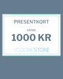 Presentkort Yogobe Store - 1000 kr