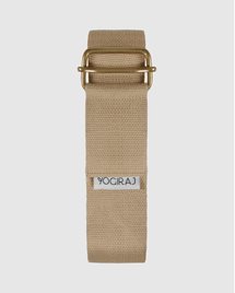 Yogabälte Yoga belt long, Beach Beige - Yogiraj