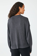 Yogatopp Clara Boxy Sweater Dark Grey - Movesgood