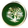 Klangskål Tree of Life Singing Bowl Set- Green