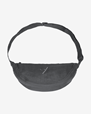 Väska Sling bag organic linen, Graphite grey - Yogiraj